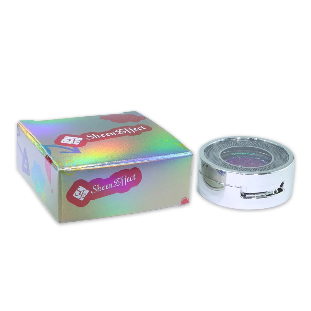 Ombres à paupières multichromes longue tenue à paillettes, un seul fard à paupières, maquillage pour les yeux pour femmes
