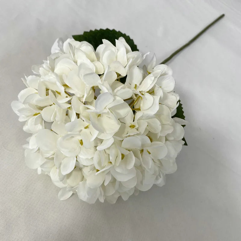 58CM Artificial Hydrangea Bouquet – Realistic Silk Flowers for Home & Wedding Décor