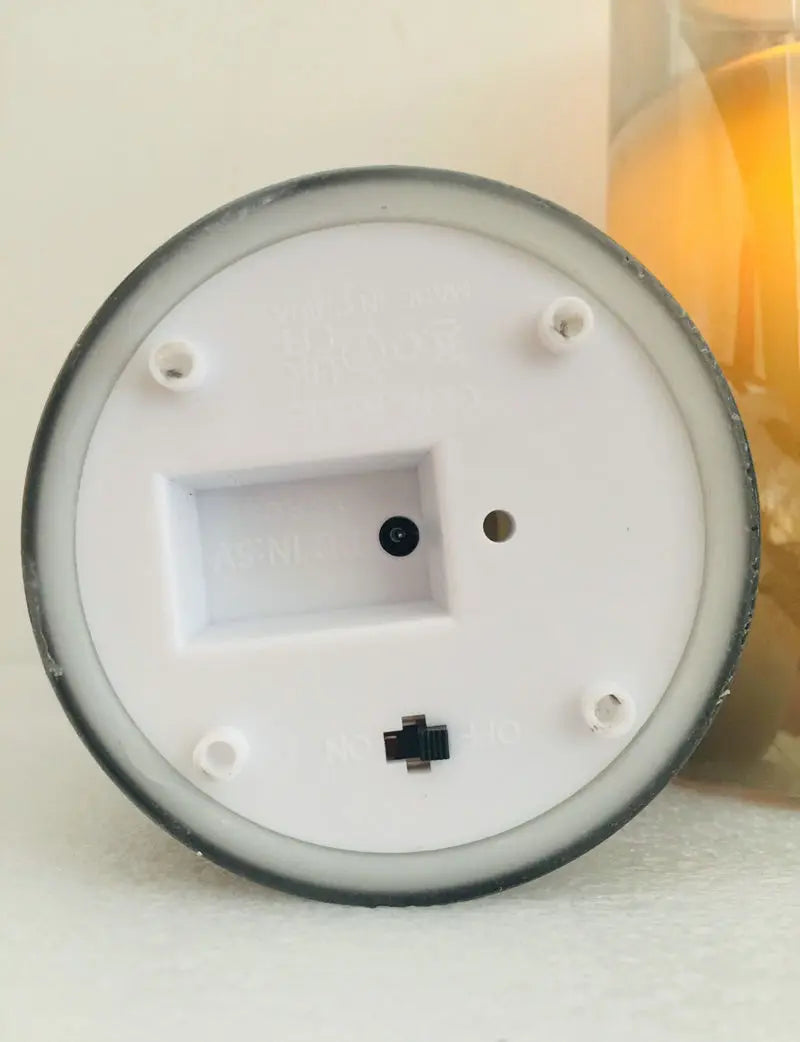 Rechargeable LED Flameless Pillar Candle Set – Real Wax Moving Wick Candles with Remote & Timer