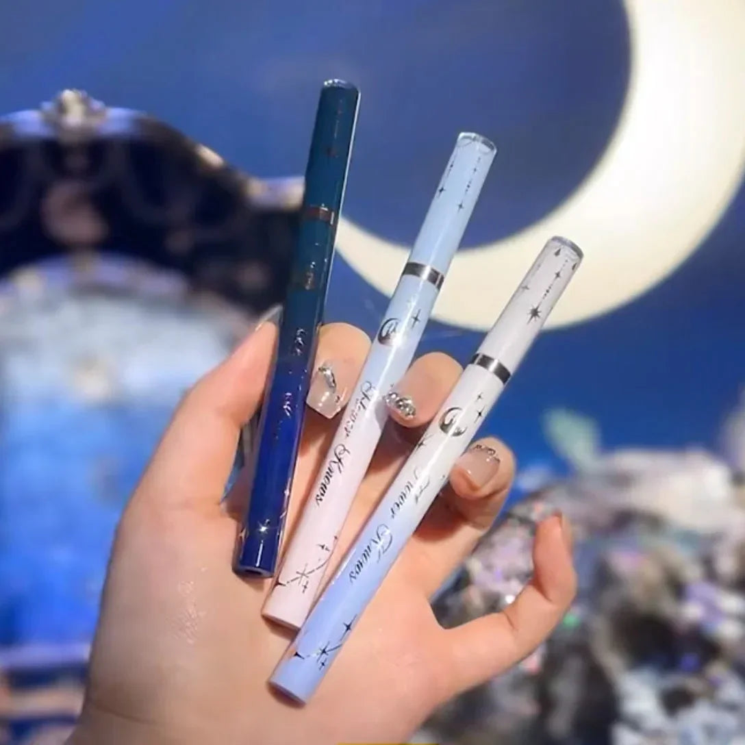 Eyeliner Stylo Imperméable Super Fin Précis Longue Tenue Professionnelle Crayon Eyeliner Liquide pour Femmes