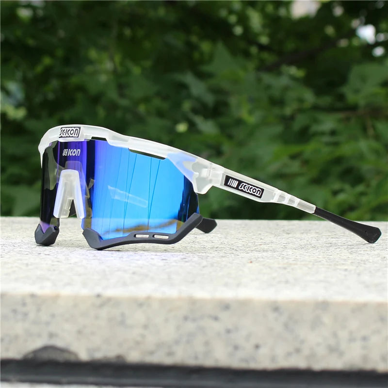 Lunettes de cyclisme– Protection UV400 | Pour hommes et femmes | Lunettes de sport outdoor pour VTT, route et cyclisme en général