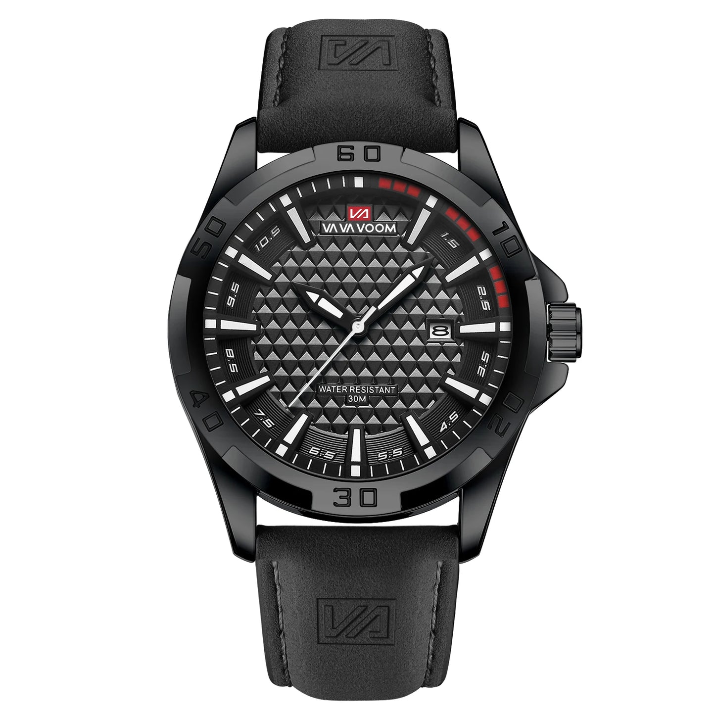 Hommes Sport décontracté militaire Quartz calendrier montre-bracelet pour homme d'affaires en cuir étanche mâle horloge Relogio Masculin