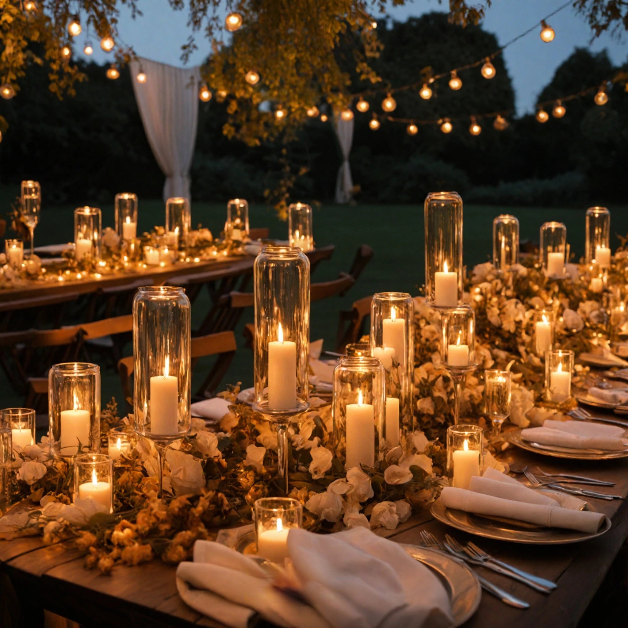 LED Flameless Flickering Candles Set (6–120 PCS) – Battery Operated Candles for Weddings & Events