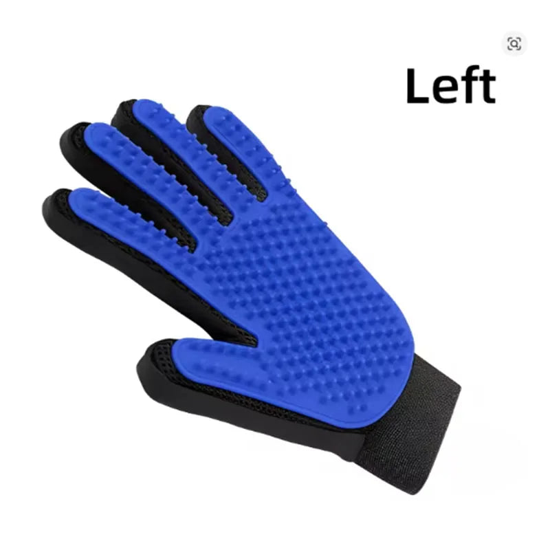 Pet Grooming Glove – Deshedding & Massage Brush for Dogs and Cats