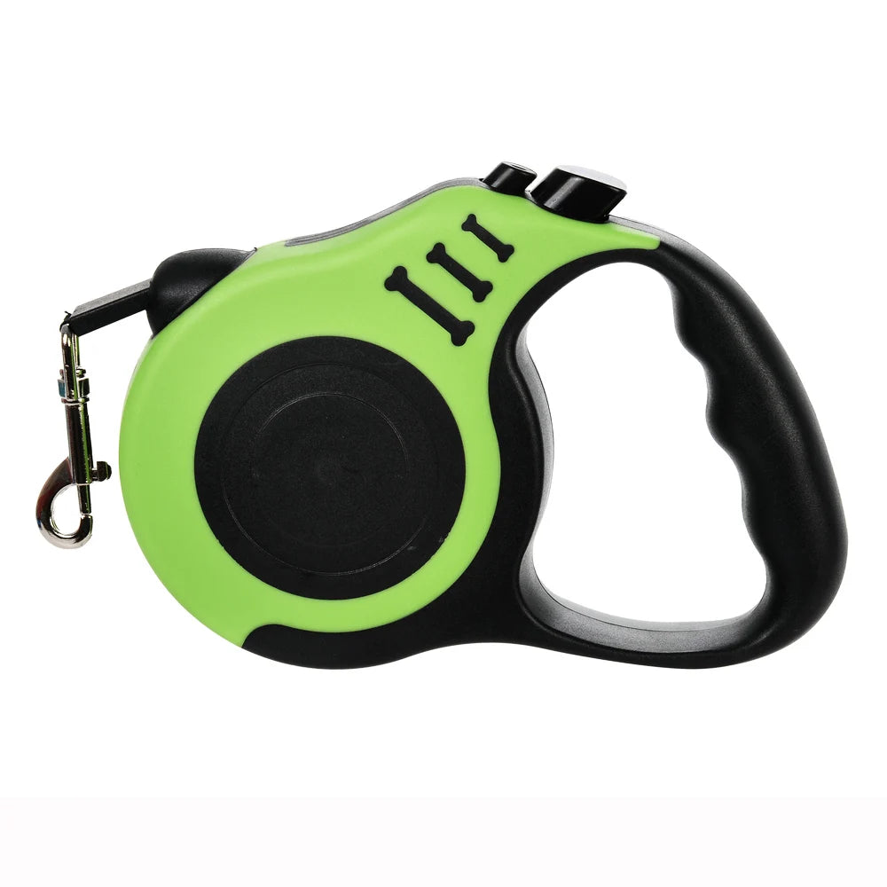 Retractable Dog Leash – 3m & 5m Adjustable Walking Lead for Small & Large Dogs
