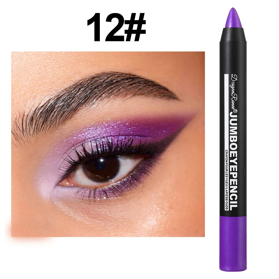 Crayon fard à paupières nacré et scintillant, délicat, illuminateur et contouring, application en un geste