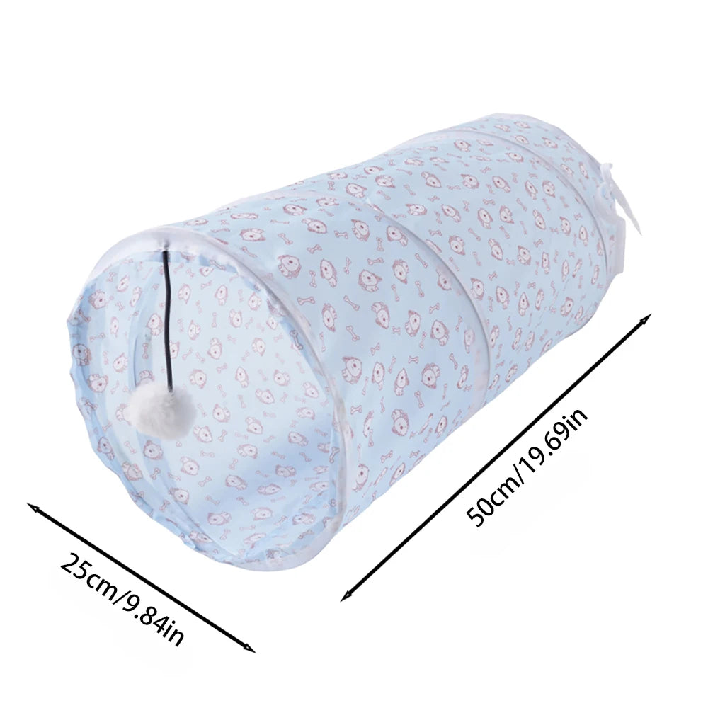 Foldable Cat Tunnel – Interactive Play Tunnel for Cats & Kittens