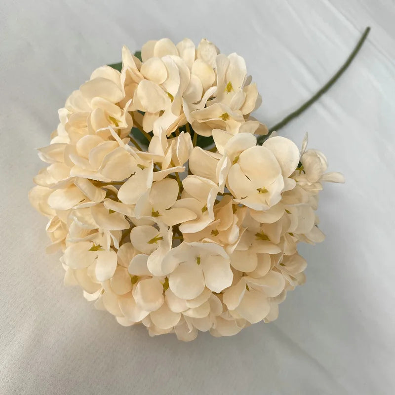 58CM Artificial Hydrangea Bouquet – Realistic Silk Flowers for Home & Wedding Décor