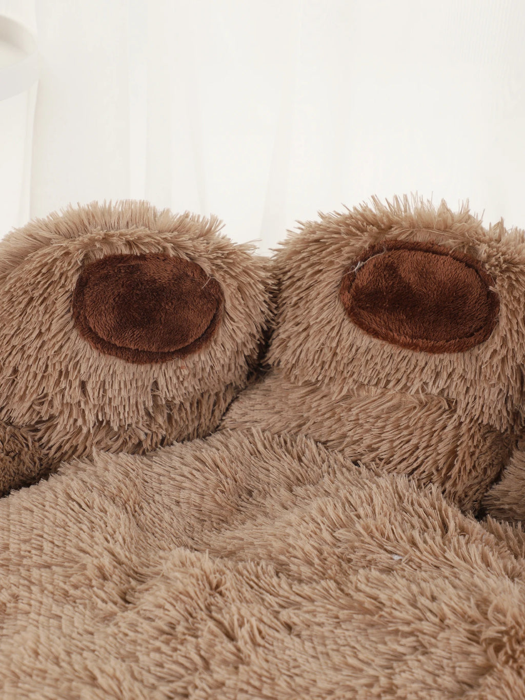 Fluffy Plush Pet Bed – Warm Sofa Bed for Dogs & Cats