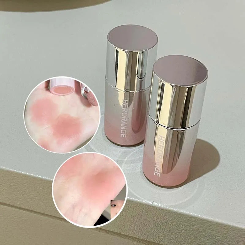 Blush Liquide— Améliore le Teint Naturel, Fini Mat à Faible Saturation, Multi-Usage pour Joues et Visage