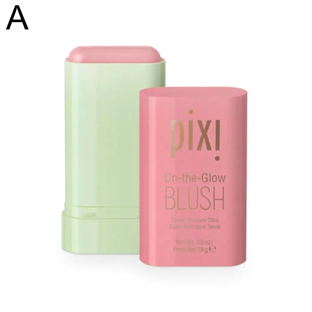 Blush stick nude naturel – Blush crème pour joues et lèvres, formule solide modulable à fini velouté – Facile à estomper pour un maquillage harmonieux