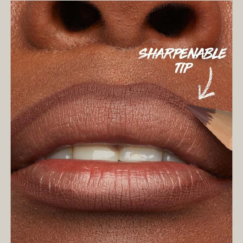 Set 18 Pièces Crayons à Lèvres Mat Nude – Haute Pigmentation, Naturel, Papiers Lisses Ultra-Fins, Longue Tenue, Waterproof, Maquillage des Lèvres