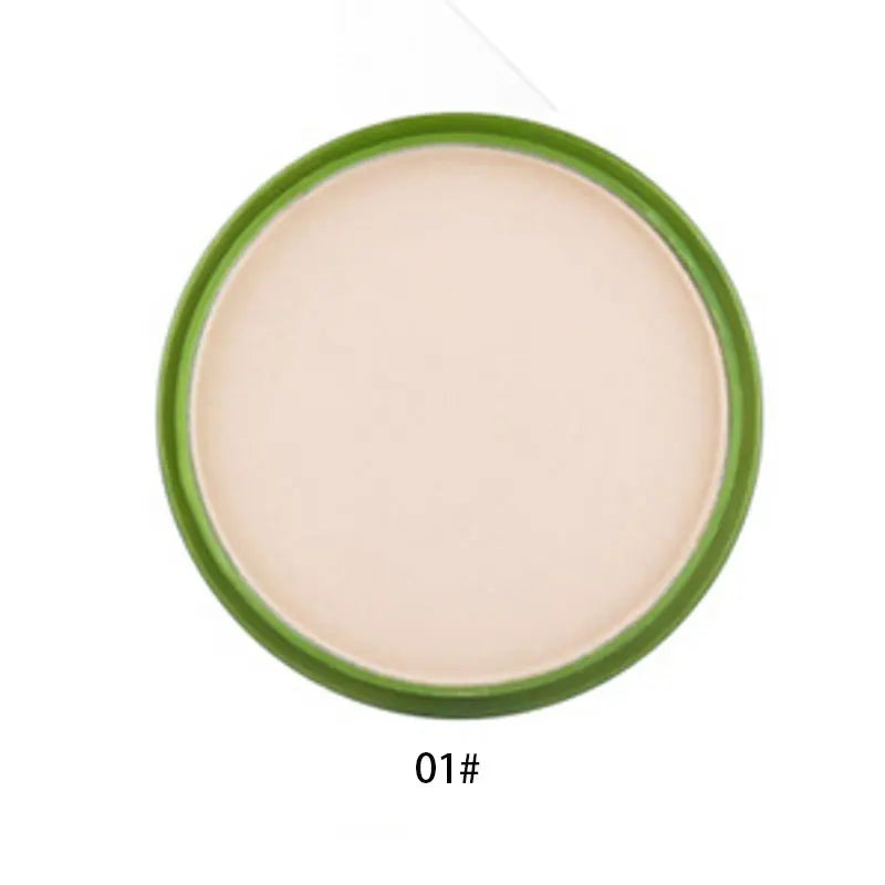 Poudre Compacte 99% Aloe Vera – Fond de Teint Lissant, Anti-Pores, Correctrice, Éclaircissante et Illuminatrice