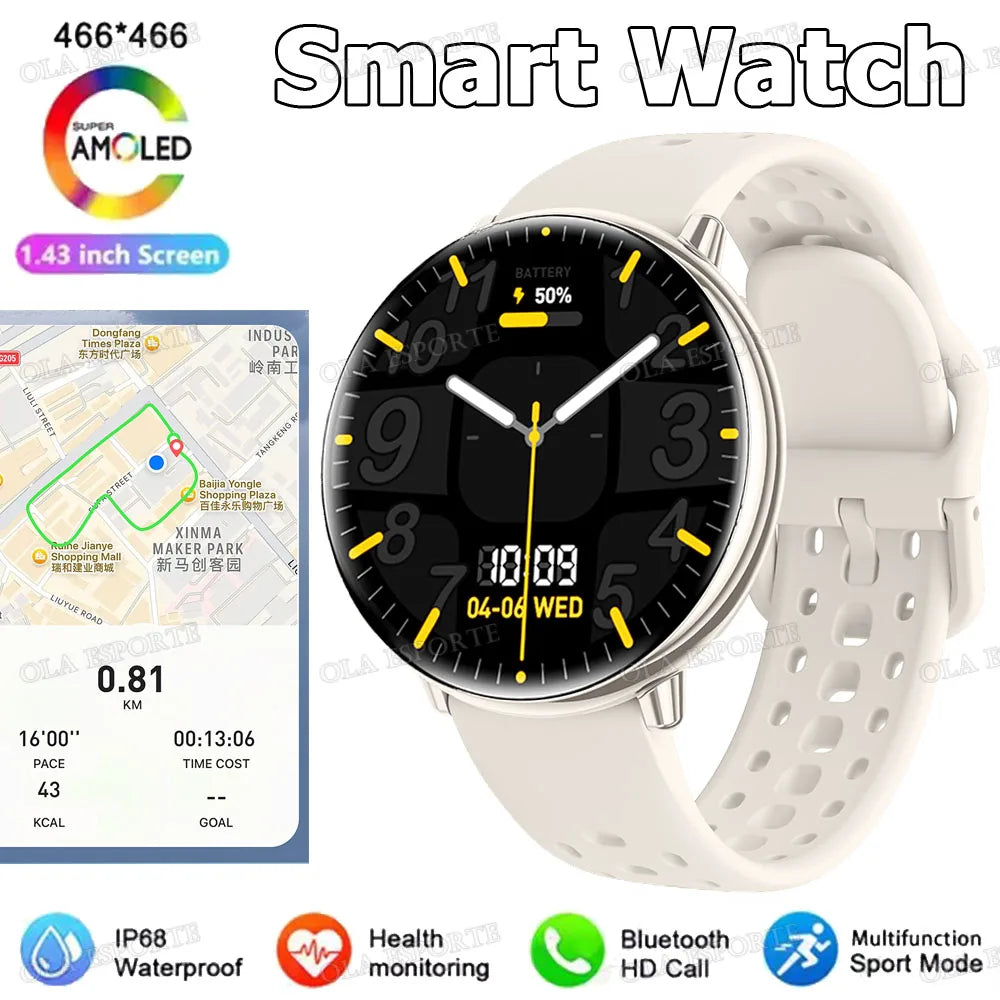 Pour Amazfit Active 2 GPS montre intelligente hommes femmes Ai GPT Amoled étanche Sport montre intelligente boussole NFC BT appel montres pour