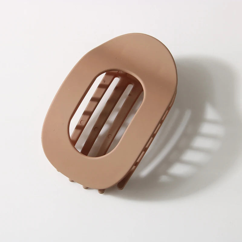 « Pince Cheveux Femme – Léopard, Grande & Plate »