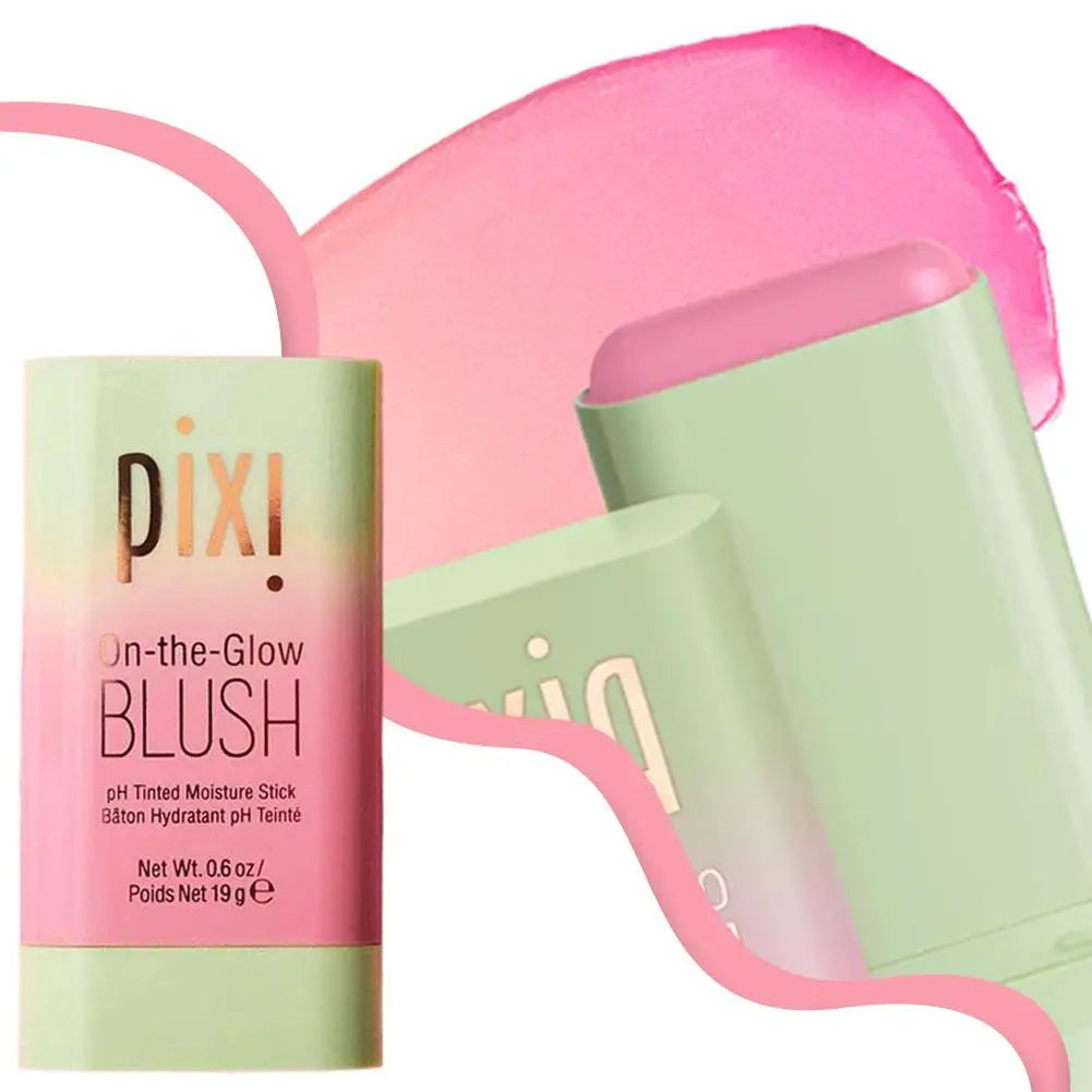 Blush stick multi-usage – Crème blush solide, maquillage nude naturel – Waterproof, longue tenue et rendu intense