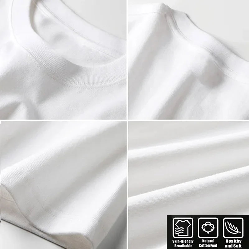 Haut imprimé multi-compliment unisexe, nouveau Style, T-Shirt à manches courtes, marque tendance, col rond, coupe ample, décontracté