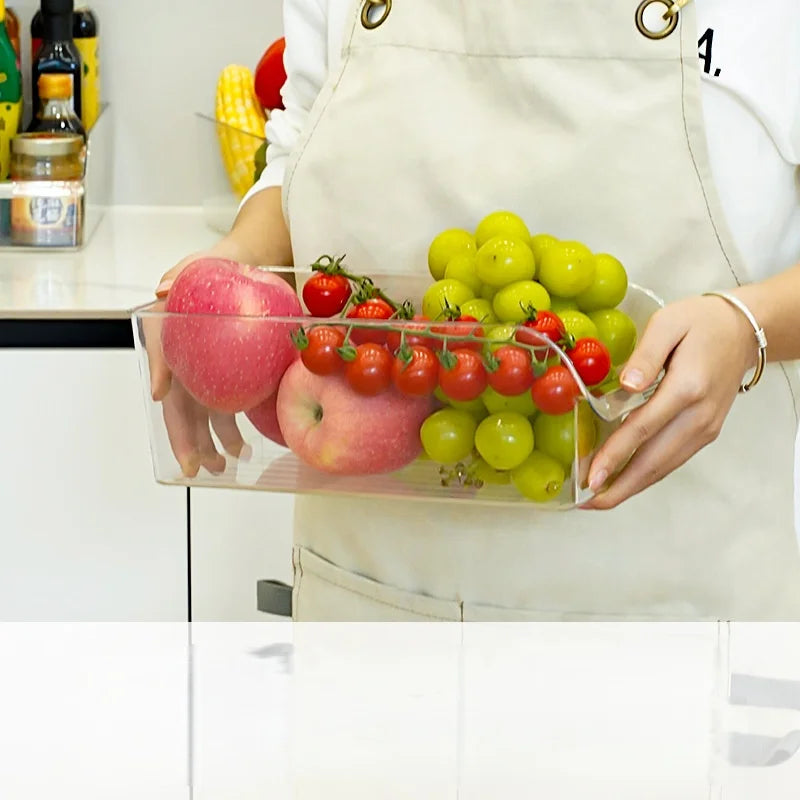 Large-Capacity Refrigerator Storage Box – Pull-Out Kitchen Organizer