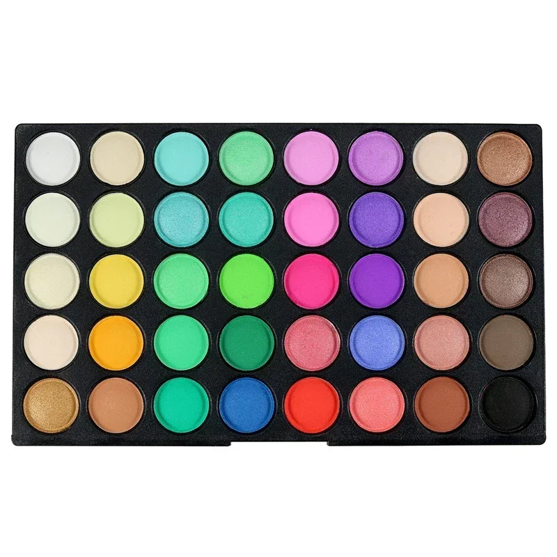 **« Palette fards à paupières 120 couleurs – Mat, pailleté et nude, kit maquillage complet »**