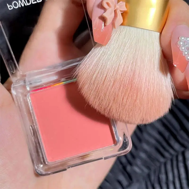 Palette de blush poudre pour le visage – Fini mat, longue tenue, illumine la peau – Waterproof, contouring du visage, maquillage féminin