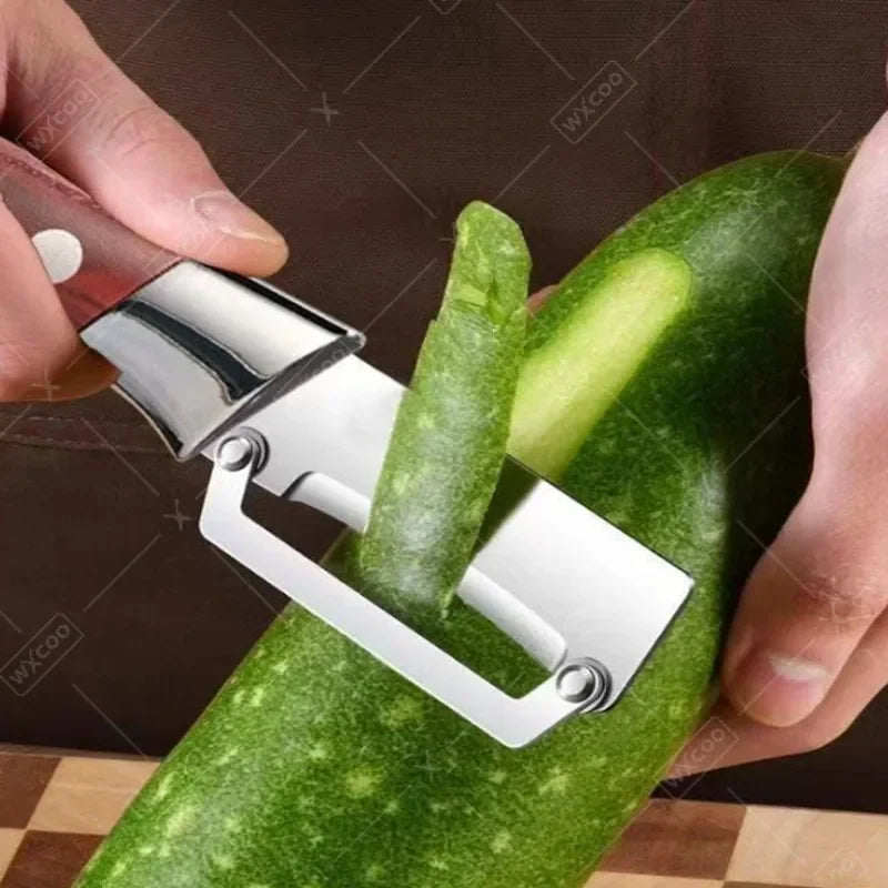 Multifunction Kitchen Peeler – Stainless Steel Vegetable Peeler, Fruit Paring Knife & 2-in-1 Bottle Opener