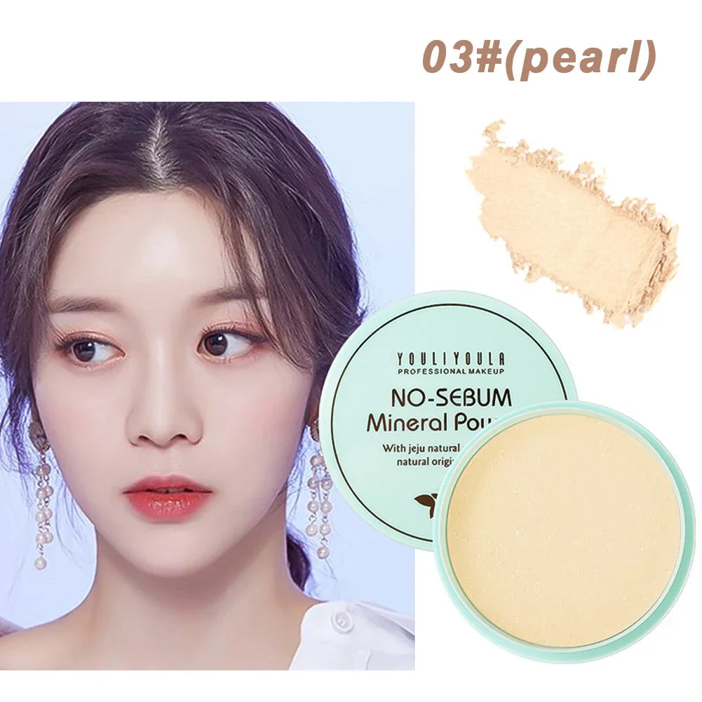Poudre fixante pour le visage – Contrôle de l’huile, sans effet masque, longue tenue, waterproof, résistante à la transpiration, utilisable à sec et humide, maquillage polyvalent