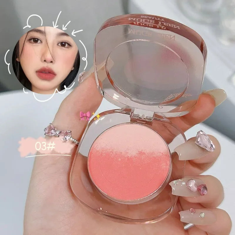 Blush Pêche & Rose – Fini Mat, Tenue Longue, Texture Soyeuse