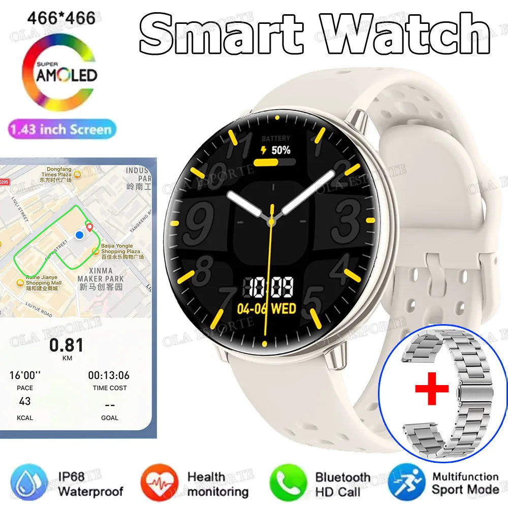 Pour Amazfit Active 2 GPS montre intelligente hommes femmes Ai GPT Amoled étanche Sport montre intelligente boussole NFC BT appel montres pour