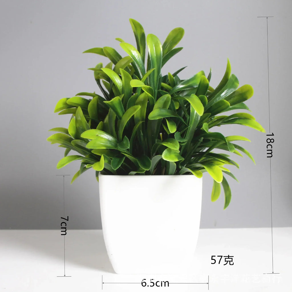 Artificial Eucalyptus Bonsai Plant – Decorative Fake Potted Greenery