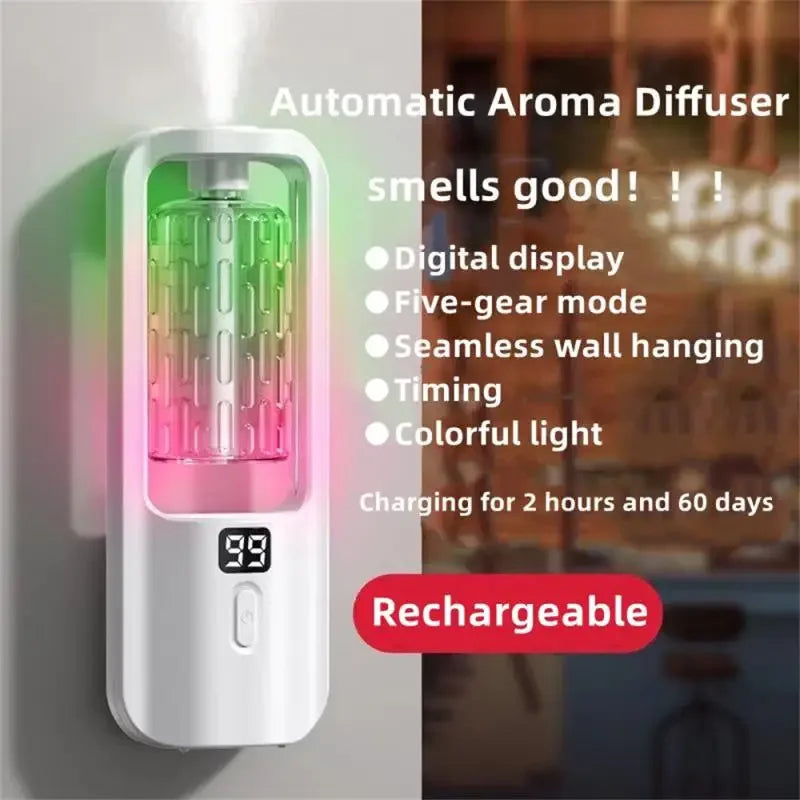 Essential Oil Aroma Diffuser – Fragrance Humidifier & Air Freshener for Home and Office