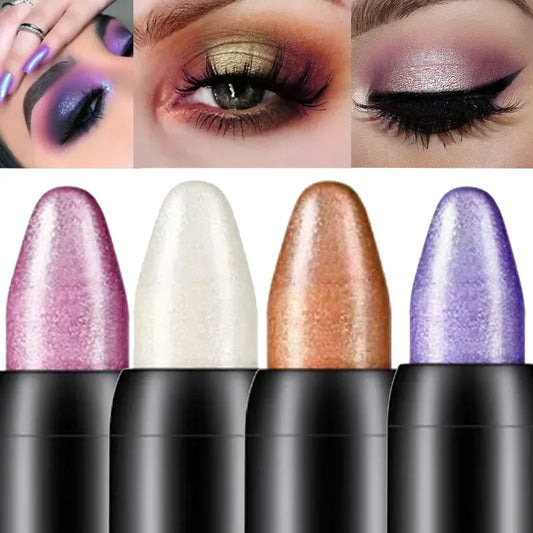 **« Crayon fard à paupières Bling 16 couleurs – Pailleté, nacré et effet soie »**