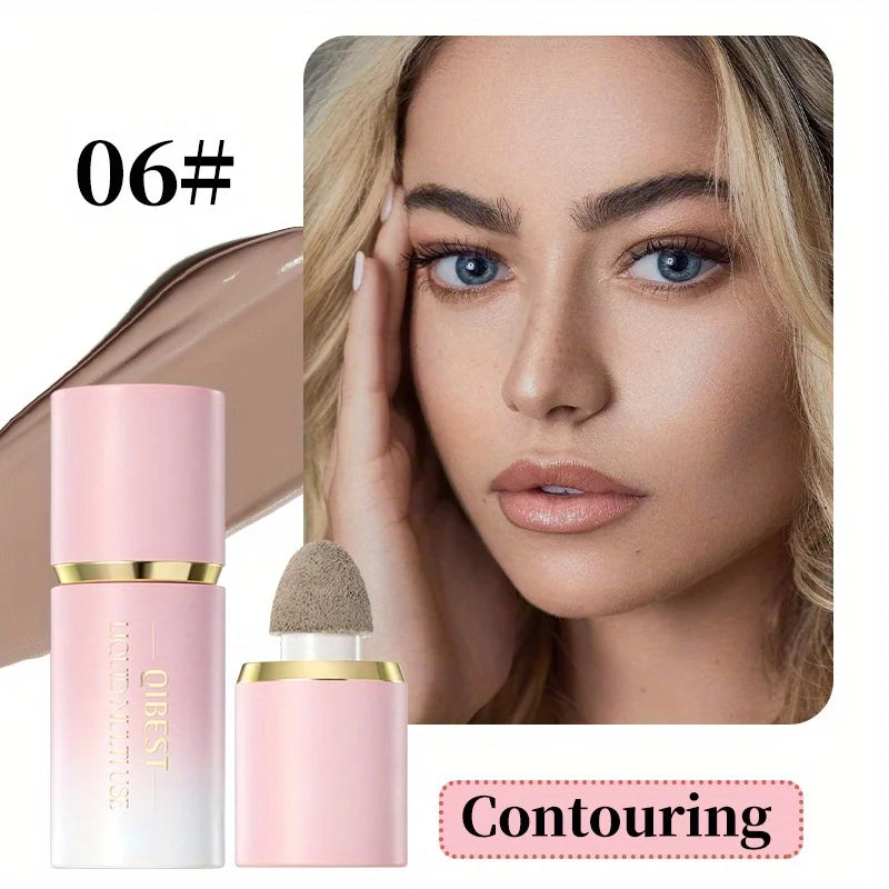 Blush liquide mat – Facile à colorer et à estomper, rendu naturel et lumineux