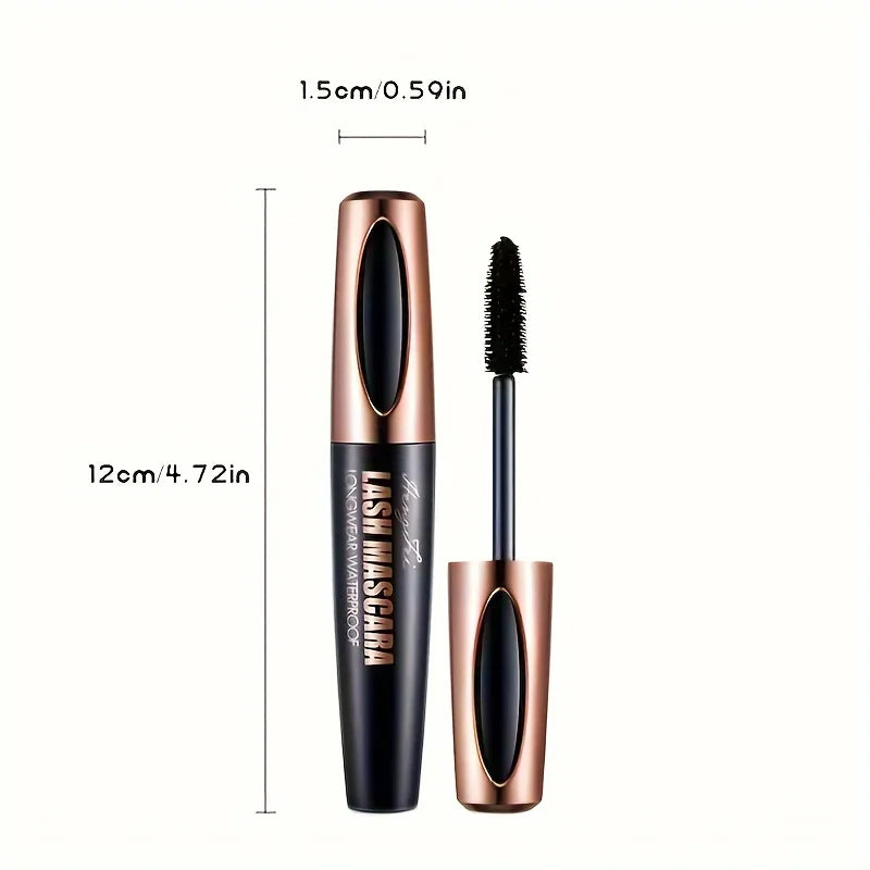 **« Mascara 4D noir – Waterproof, longue tenue et anti-bavure »**