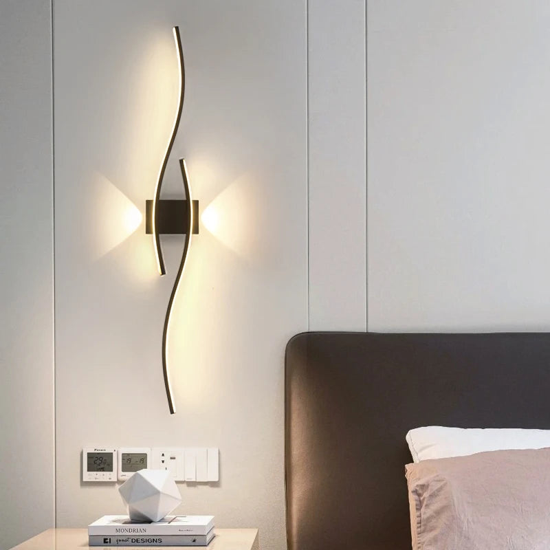 Modern LED Wall Lamp – Minimalist Lighting for Living Room, Bedroom & Kitchen
