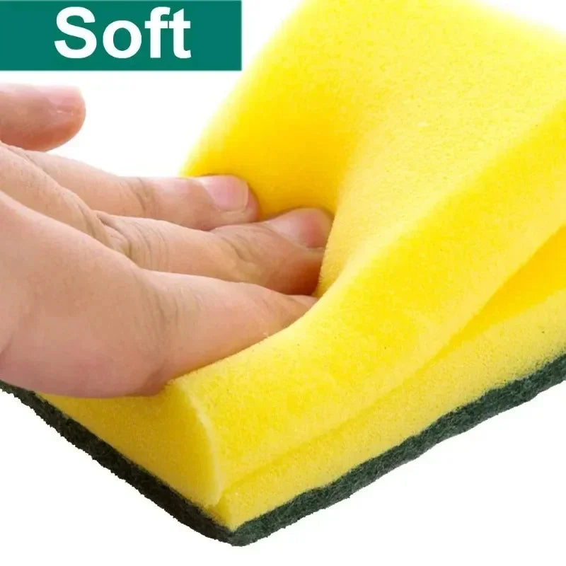 Double-Sided Magic Cleaning Sponge – Heavy Duty Kitchen Scrubber