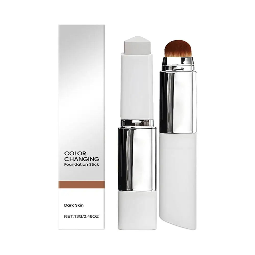 Fond de Teint Stick Changeant de Couleur Blanca – Maquillage Coréen, Haute Couvrance, Correcteur Naturel Nude, Stick 2-en-1