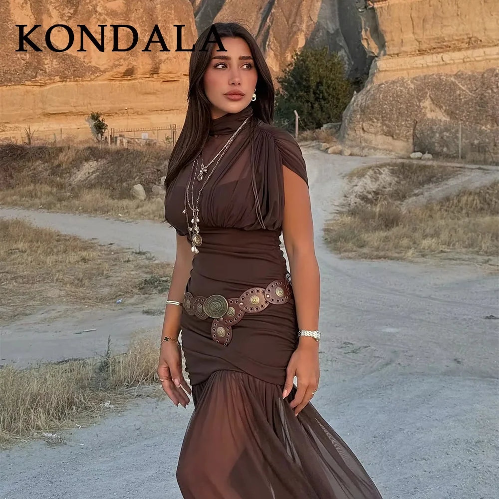 Robe Femme  Automne/Hiver 2025 – Élégante en Tulle Patchwork, Idéale pour Mariages et Business Casual