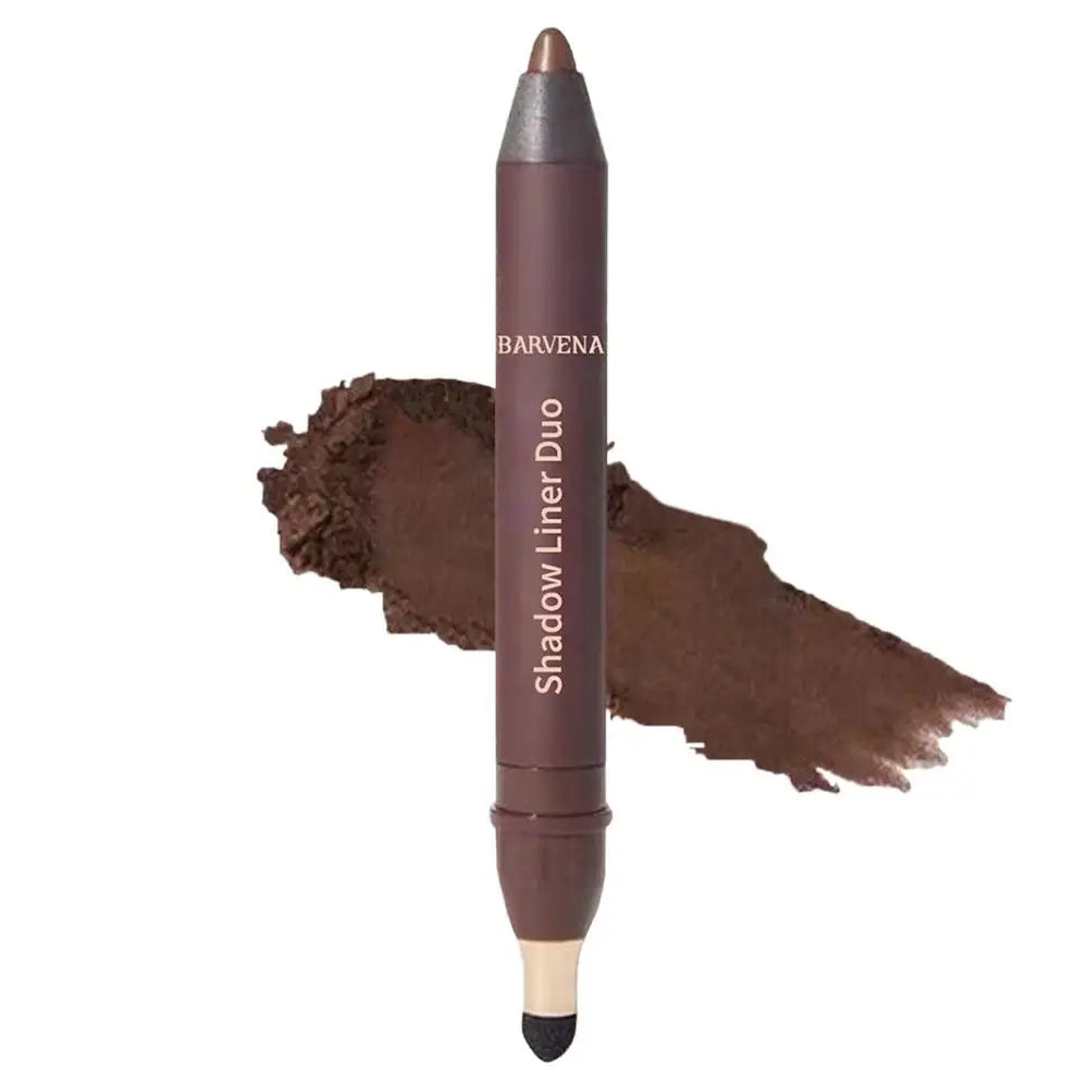 Crayon 2 en 1 nacré – fard à paupières et eyeliner, paillettes métalliques, longue tenue, waterproof, facile à appliquer, maquillage des yeux