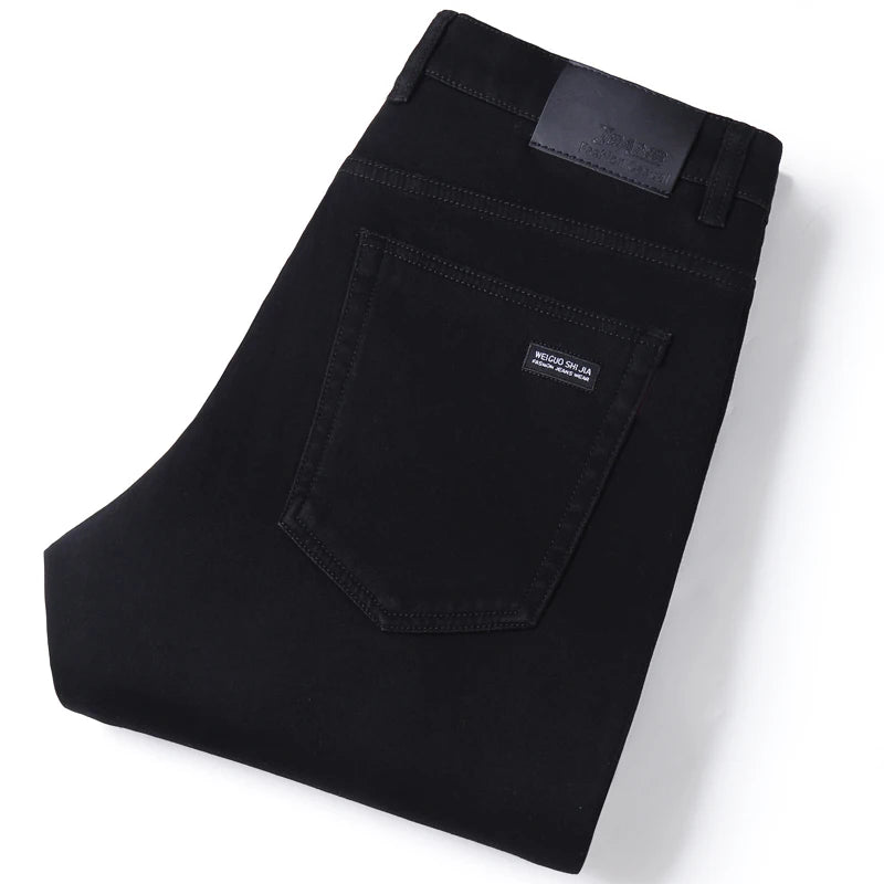 « Jean Homme Slim Noir – Confort Stretch »