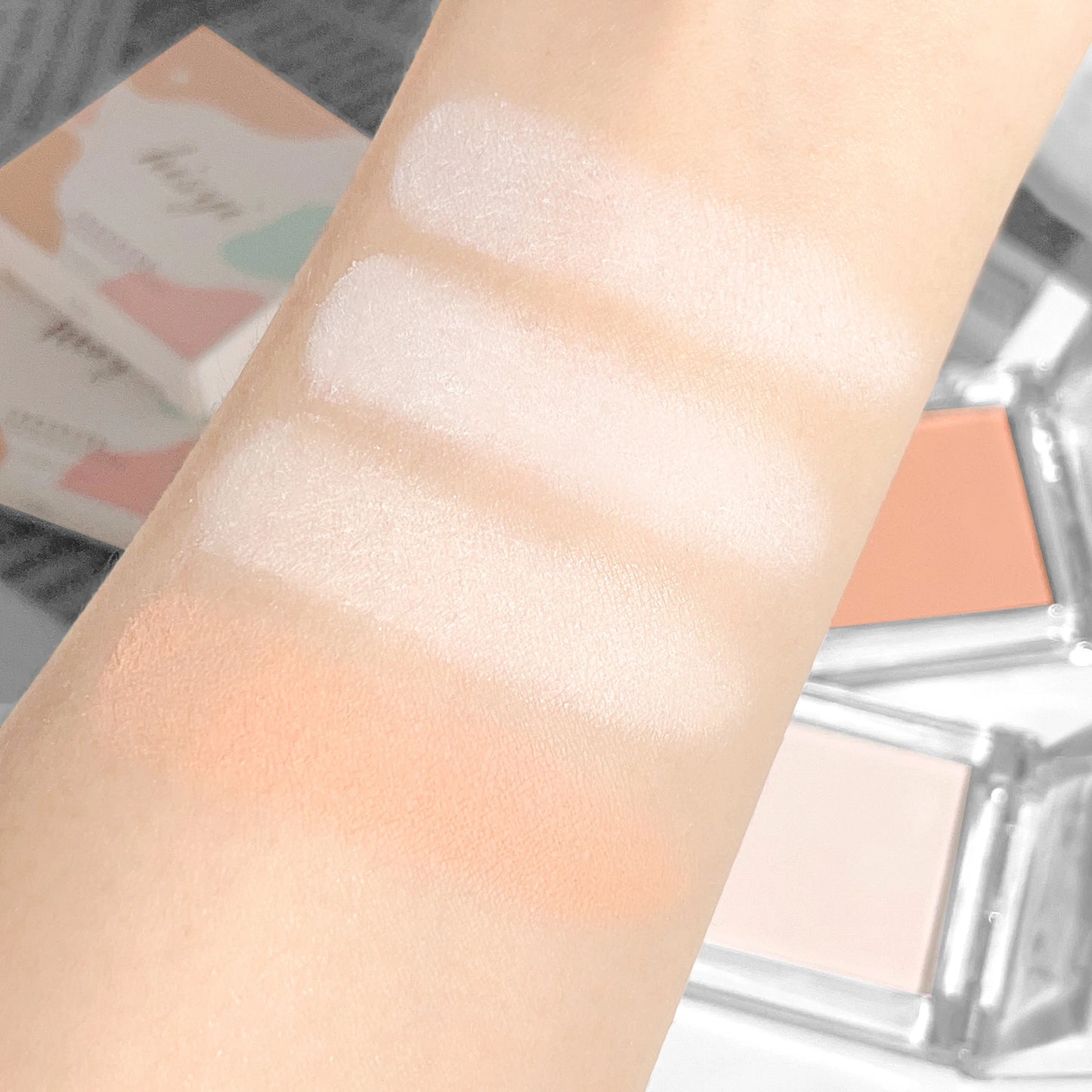 Palette de fards à paupières monochromes mats, poudre illuminatrice lumière naturelle pour un contour des yeux délicat et lumineux