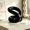 Abstract Ceramic Makeup Brush Holder