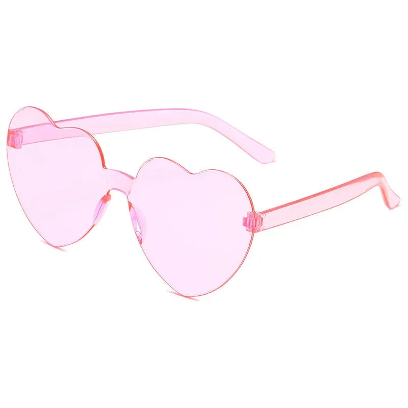 « Lunettes Femme Cœur – Lot 12-100 pcs, Multicolores »