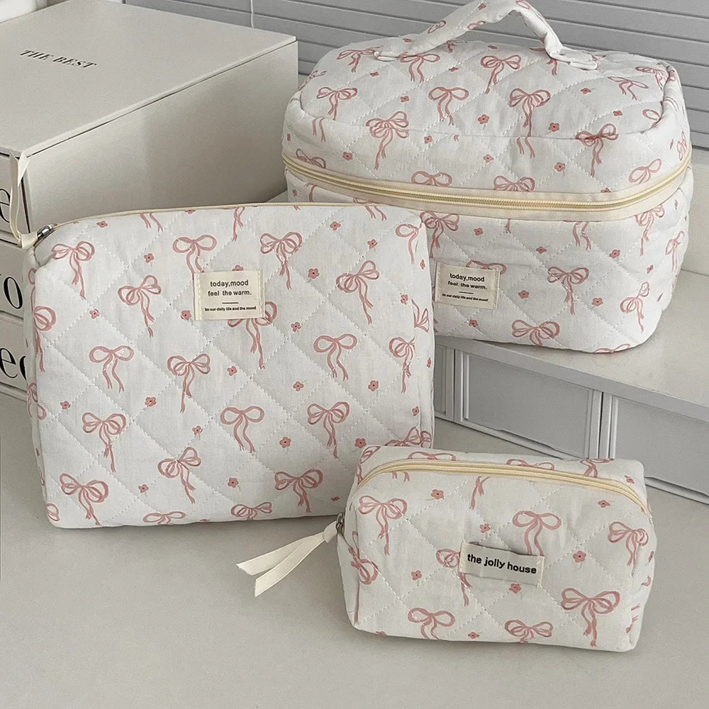 Floral Cosmetic Travel Bag