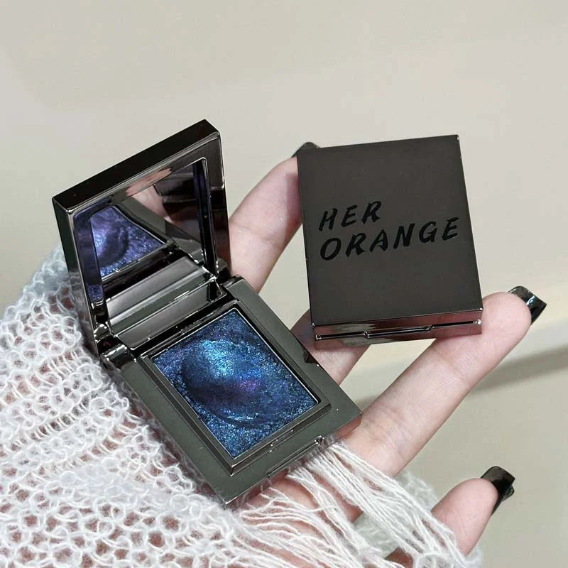 **« Palette fards à paupières caméléon vert foncé – Pailleté, facile à appliquer et illuminant »**