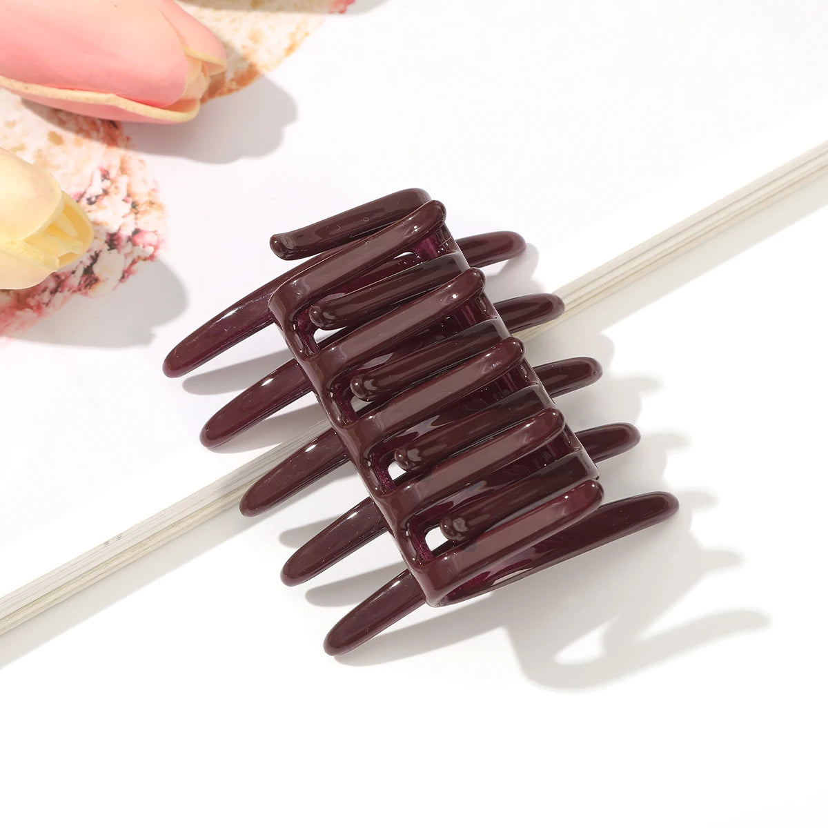 « Peigne & Pince Cheveux Double Face – 11 Couleurs »