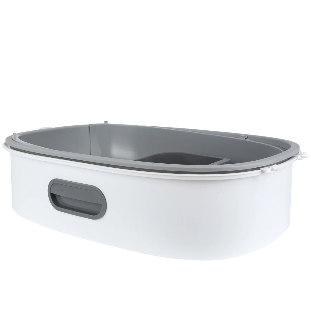 Enclosed Dome Cat Litter Box – Covered Cat Toilet with Scoop