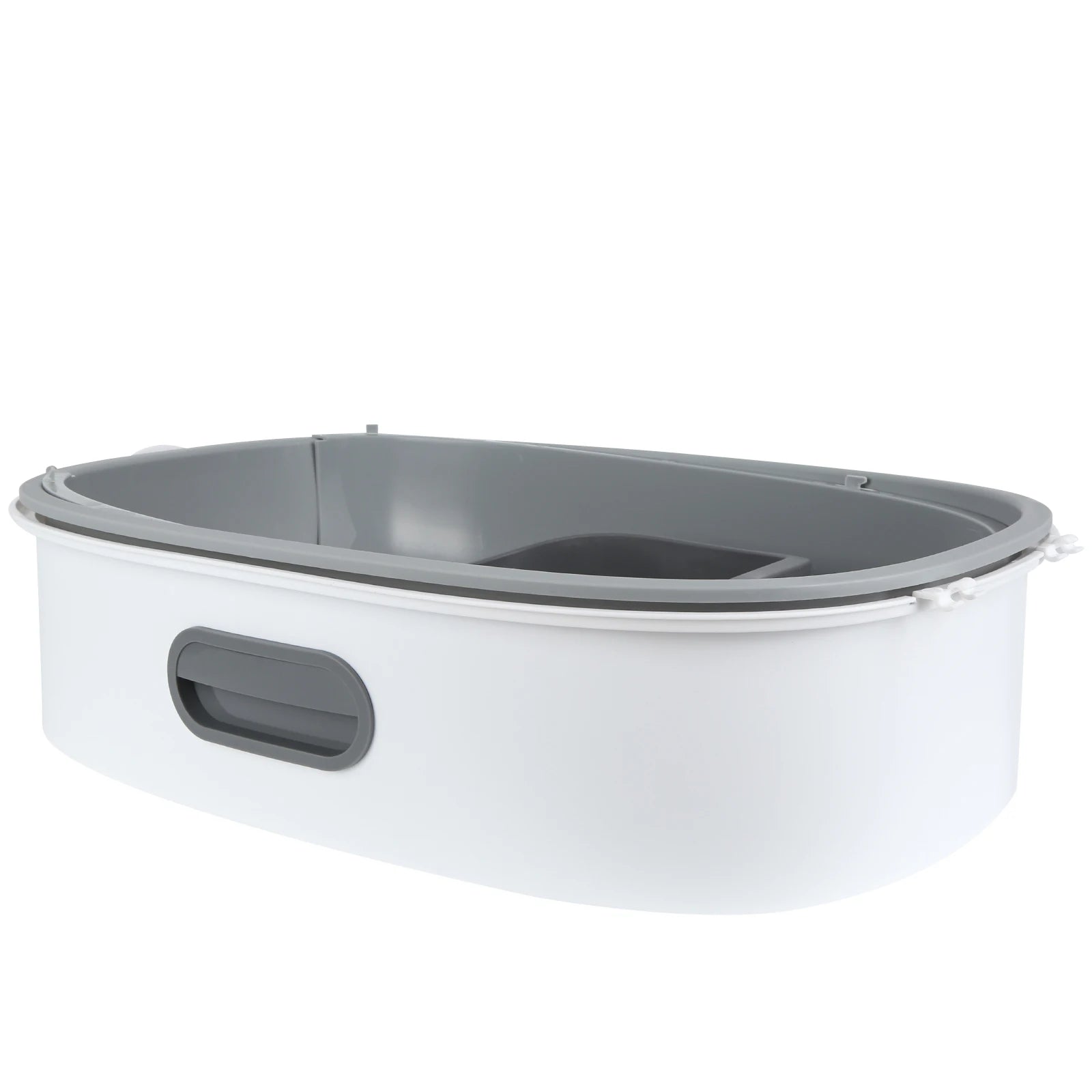 Enclosed Dome Cat Litter Box – Covered Cat Toilet with Scoop