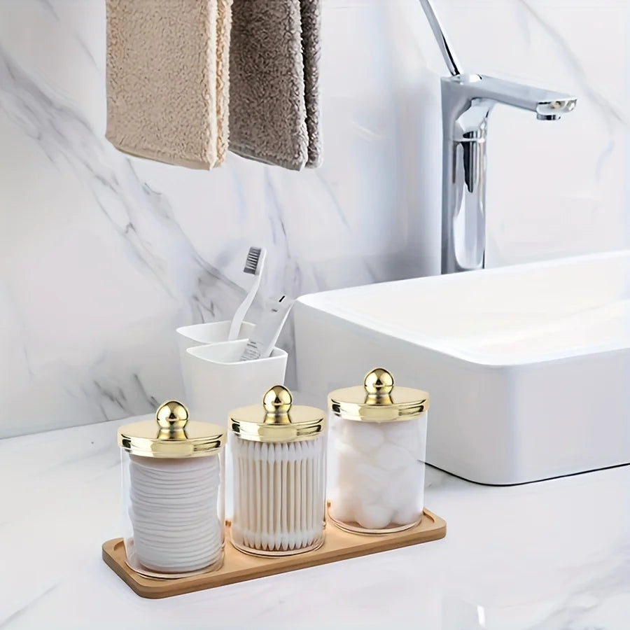 Acrylic Bathroom Organizer Set