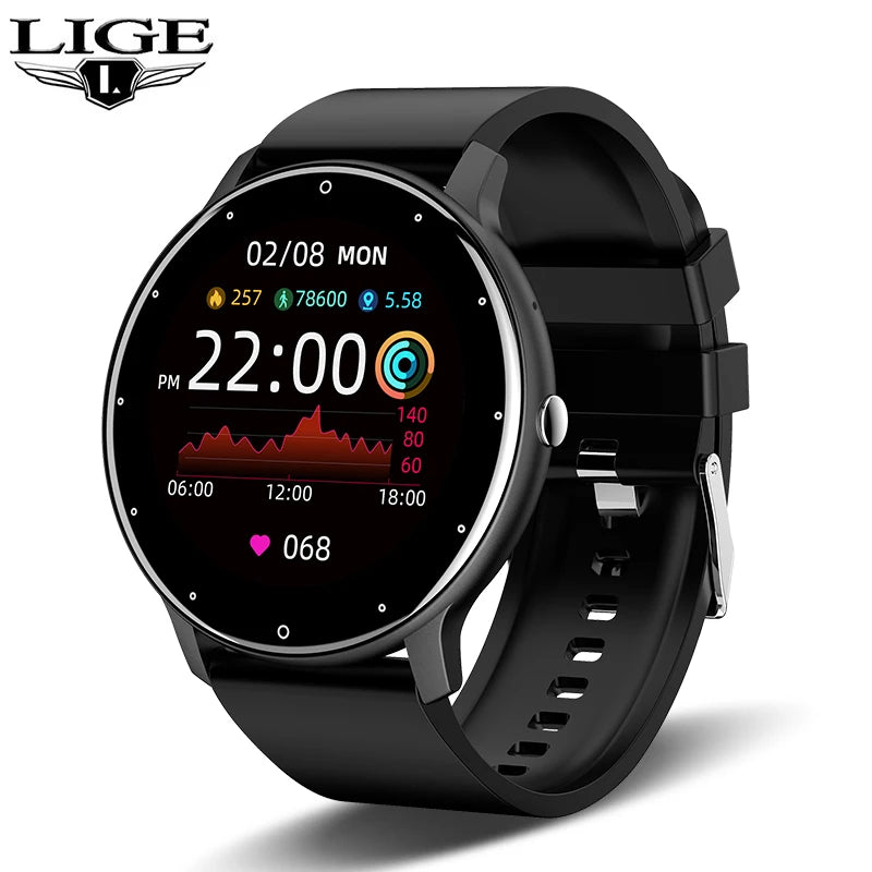 Montre intelligente femmes hommes plein écran tactile Bluetooth 5.2 appel étanche montres sport Fitness Tracker usine IP67 ZL02 nouveau
