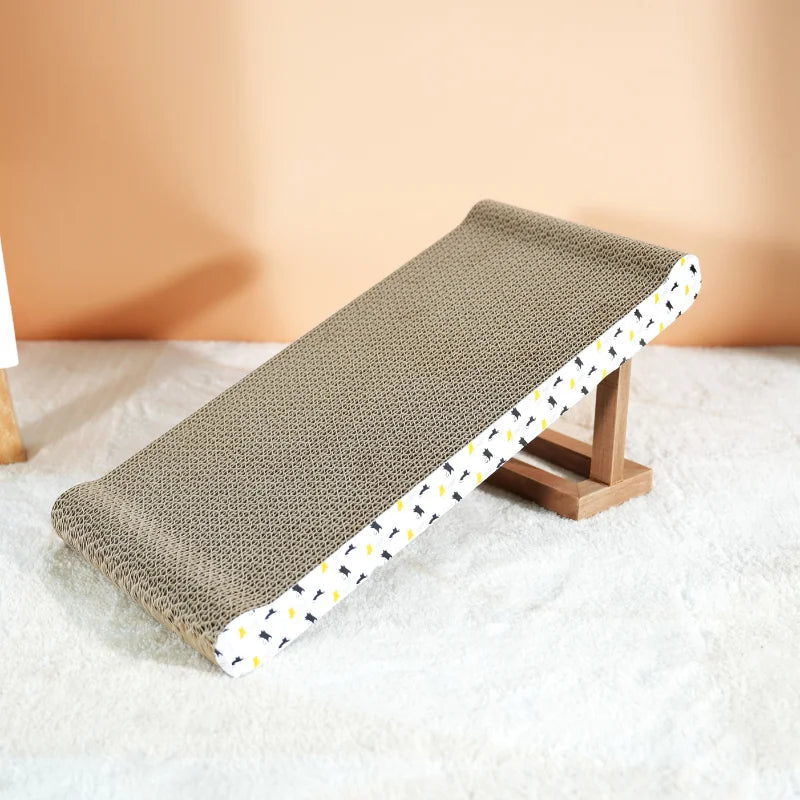 Corrugated Cardboard Cat Scratcher – Durable Scratching Board for Indoor Cats